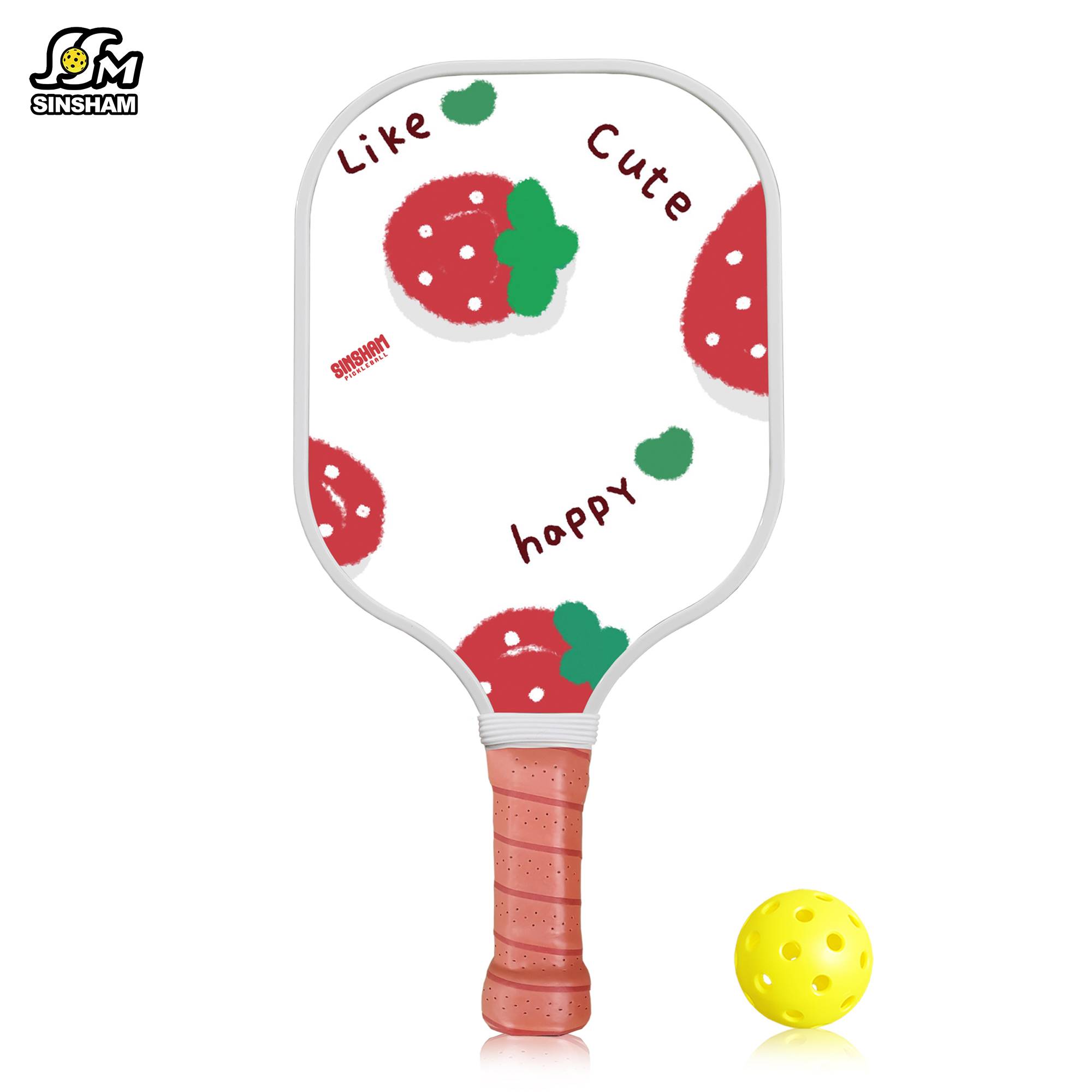 Cute strawberry 1 shot to take 1 goal